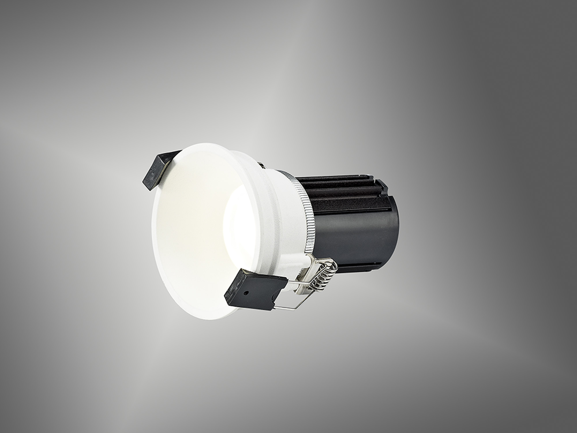 Bania 12 IP65 Recessed Ceiling Luminaires Dlux Round Recess Ceiling